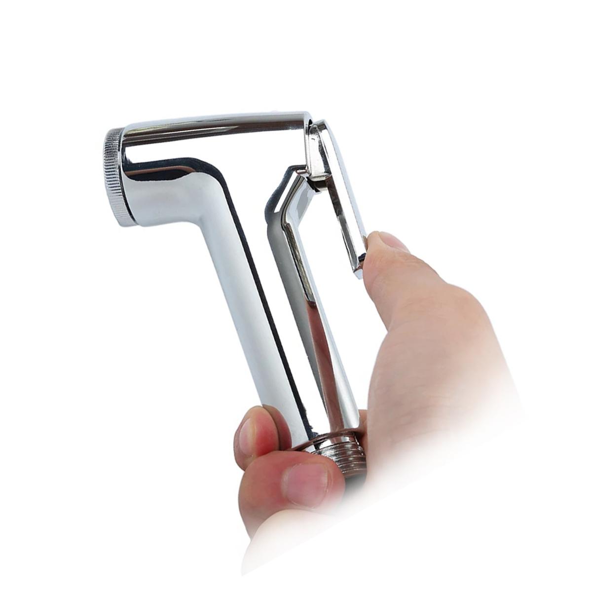 Indispensable - Silver Chrome Plated Handheld Sprayer Shower Faucet for Bathroom Fitting - Tools, DIY & Outdoor - Modern and Trendy