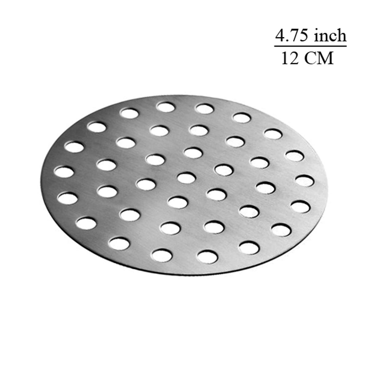 4.75 inch Stainless Steel Bathroom Floor Strainer Drain Cover and Kitchen Sink Filter
