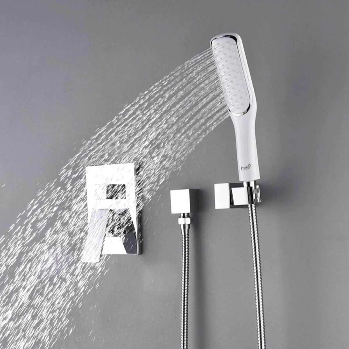High Pressure Hand Held Shower / Hand Shower ABS Head With SS Chain and Holder