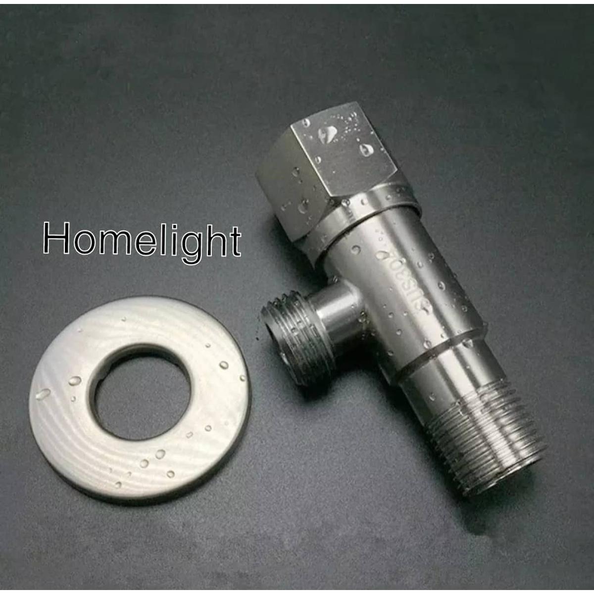 1/2" Angle Stop Valve for bathroom/kitchen SS304 Stainless steel