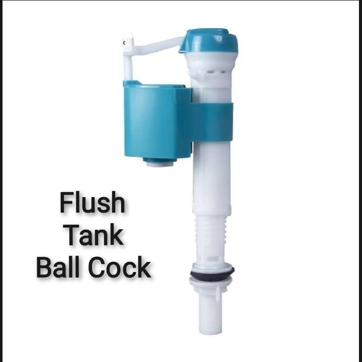 Commode Flush Tank Parts- BallCock For Toilet- Water Fill Parts- Water Tank Fittings.