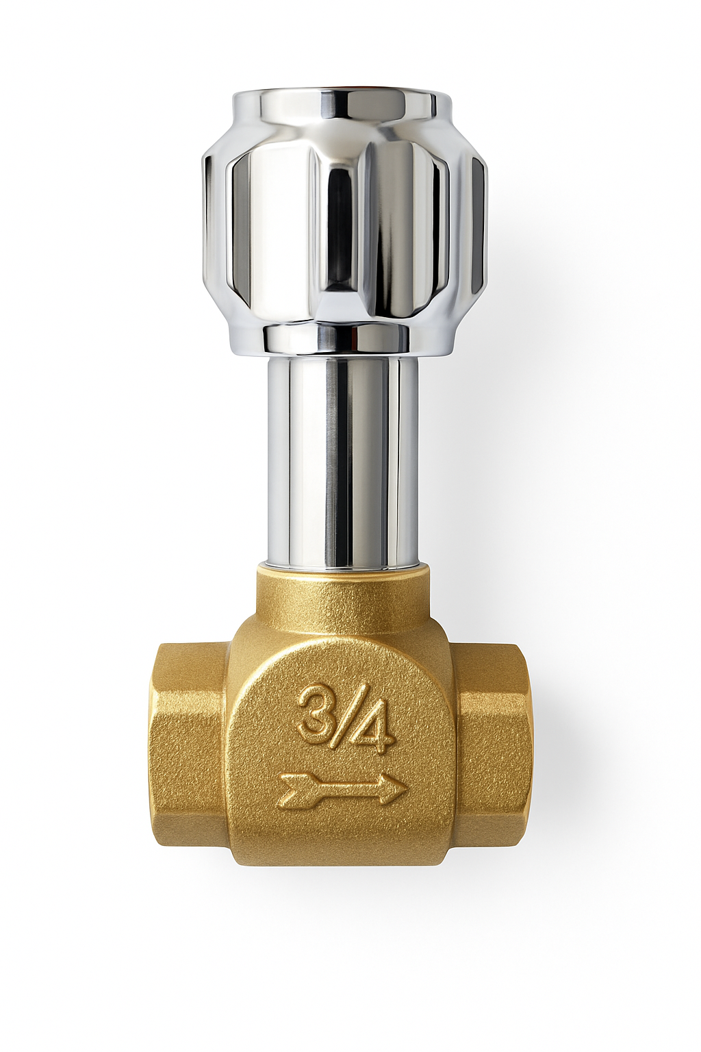 3/4" Conceal Stop Cock for Shower ( 100% Brass )